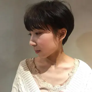 ショート カラー レイヤー/ブリーチ HIKARU ♡のヘアスタイル