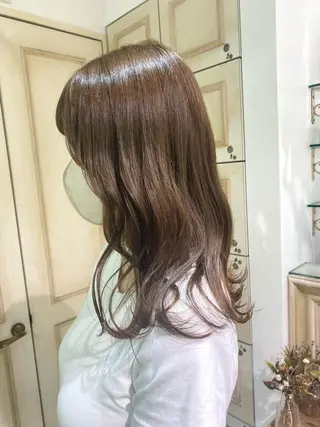 ロング ヘアアレンジ 透明感カラー 古山 結季🌙🖤のヘアスタイル