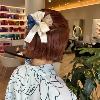 ヘアアレンジ ヘアアレンジ/ベー ジュchiakiのヘアスタイル