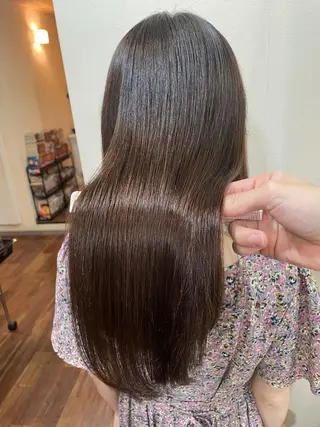 ロング 縮毛矯正の達人 ☆　松本のヘアスタイル