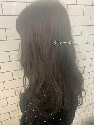 カラー ラベンダー/レイヤー スタイル🤎mamiのヘアスタイル