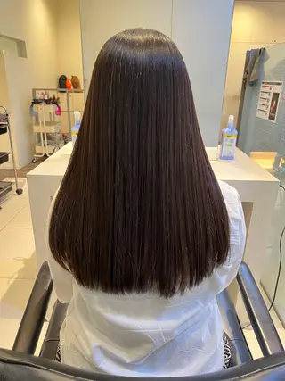 ロング ハイライト特化小澤 奈津美のヘアスタイル