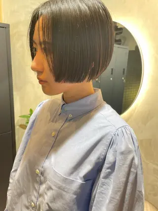 ショート ヤマモト マイのヘアスタイル