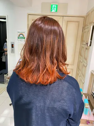 ミディアム ヘアアレンジ 透明感カラー 古山 結季🌙🖤のヘアスタイル