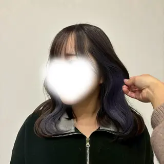 カラー チョコカラー🤎 韓国風/MIHOのヘアスタイル
