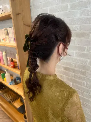 ロング ヘアアレンジ Topstylist YUKIのヘアスタイル