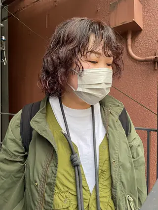 カラー 京都美容師 塩のヘアスタイル