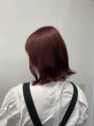 ミディアム カラー ヘアアレンジ TRU Shino🦋のマツエク・マツパデザイン