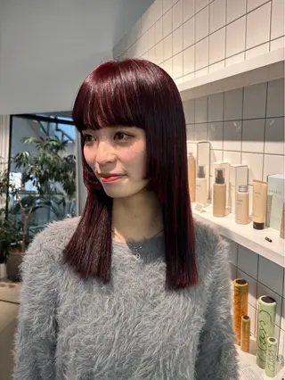 セミロング 🩰Nico ☺︎Rukaのヘアスタイル