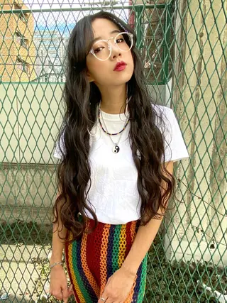 ロング カラー 🧡色落ちまで2度綺 麗なカラー🧡ヨシキのヘアスタイル