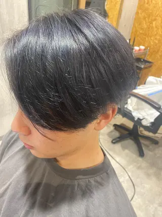 メンズ anhelo髪質改善 メテオ髪質改善名駅のヘアスタイル