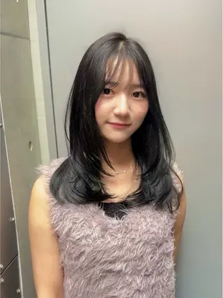 ミディアム 髪質改善/似合わせ 小城 雪のヘアスタイル