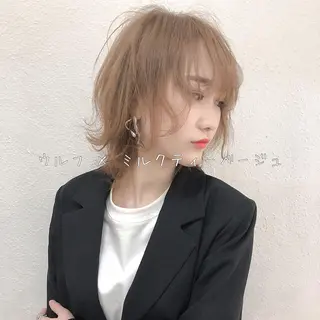 ショート ⭐️DAIKI⭐️ ハイトーン/髪質改善のヘアスタイル