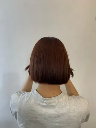 カラー ハロウ momonaのヘアスタイル