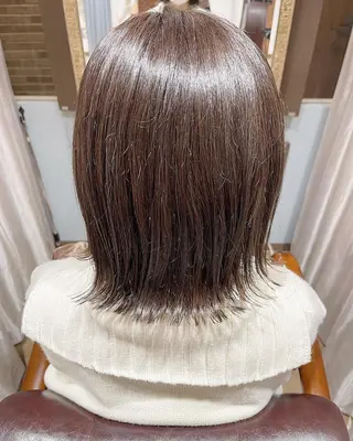 カラー 🫧髪質改善艶カラー _マエダ 🫧のヘアスタイル