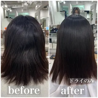 セミロング 【縮毛矯正プロ講師】 島野 伊央汰のヘアスタイル