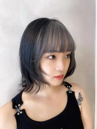 ショート カラー 透明感カラー✨艶髪 制作🌱山根あゆみのヘアスタイル