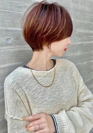 ショート 【レイヤー/ブリーチ なしW】nonokaのヘアスタイル