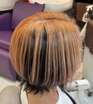 ミディアム カラー 寺門 達也のヘアスタイル