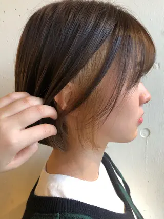 ショート カラー soi 💜AYAKOのヘアスタイル