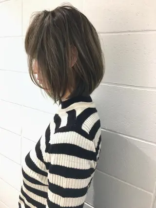 ショート カラー tender hair salonのヘアスタイル