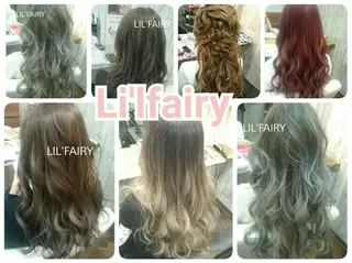 ショート ミディアム セミロング ヘアアレンジ パーマ ロング カラー メンズ キッズ ネイル マツエク・マツパ GENDER hair &eyeのヘアスタイル