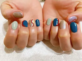 ネイル kikinail 溝の口のネイルデザイン