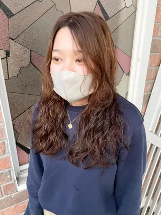 ロング パーマ Mintleaf 💛MAYUKOのヘアスタイル