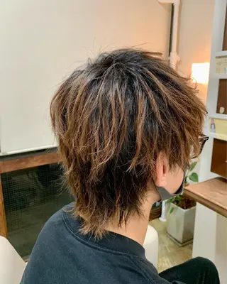 メンズ 【扱いやすいパーマ】 眞鍋拓己のヘアスタイル