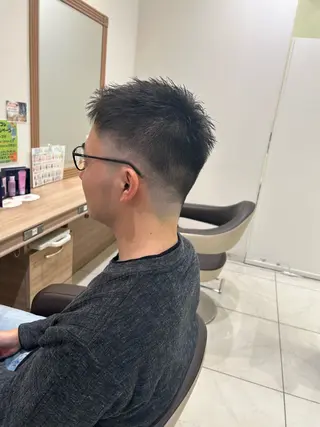 メンズ モデル募集中 松原京のヘアスタイル