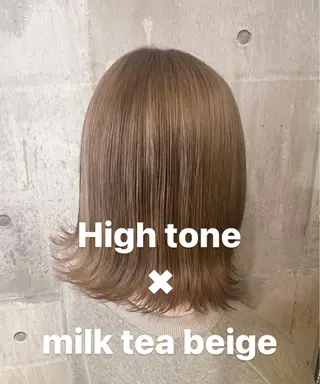 ミディアム カラー パーマ ヘアアレンジ メンズ キッズ ネイル マツエク・マツパ アイブロウ EnBlesS西宮 マンツーマン神道有基のヘアスタイル