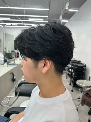 メンズ メンズパーマ/波巻き 桜井凌平のヘアスタイル