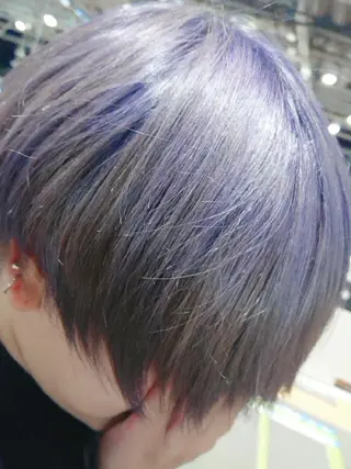 ショート メンズ タッセルボブ× 美髪・髪質改善のヘアスタイル