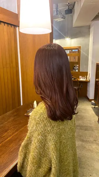 ロング カラー 透明感カラー 🦙なりたりみのヘアスタイル