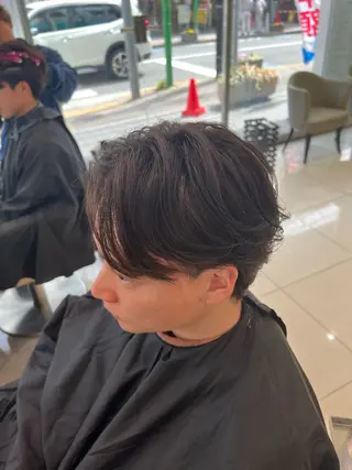 パーマ メンズ SENA 再現性 パーマと縮毛矯正のヘアスタイル