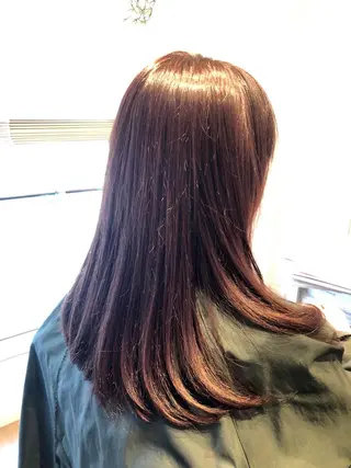 セミロング カラー BANDE 水崎 悟のヘアスタイル
