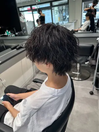 パーマ ✨メンズパーマ必見✨ 🫧メンズ専門ひびきのヘアスタイル