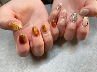 ネイル kiii.__ ✴︎*のネイルデザイン