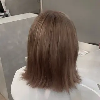 ミディアム 渋谷ケアブリーチ ❤️‍🔥徳田空悟のヘアスタイル