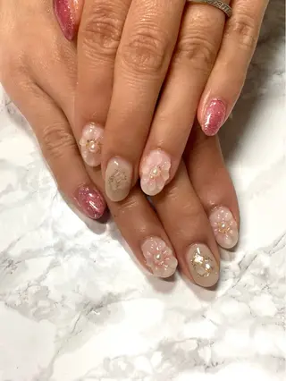 ネイル nail salon アルストロメリアのネイルデザイン