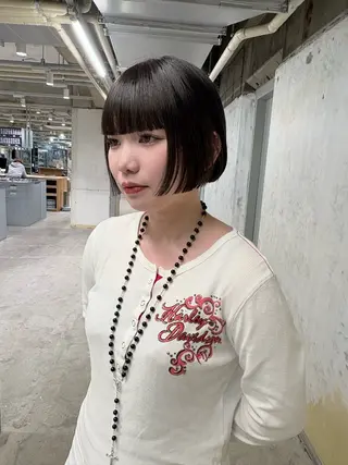 ショート 浅見 文音のヘアスタイル