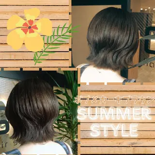 ショート カラー GR【中村】期間限定 🌱なりたいを形にのヘアスタイル