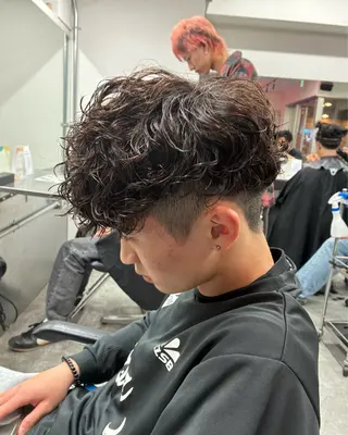 ショート パーマ メンズ 【町田のパーマ職人】 颯太のヘアスタイル