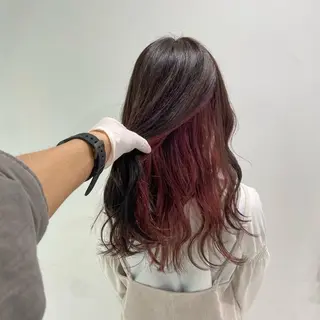 セミロング カラー 🔷横浜1のパーマ 職人🔷将太郎のヘアスタイル