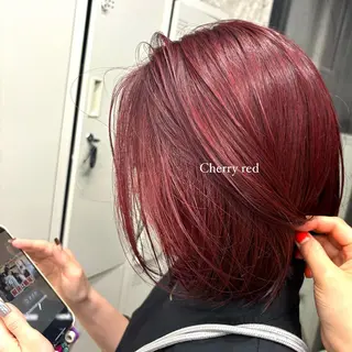 ショート カラー 艶カラー／ナチュラル スタイル/Ayukaのヘアスタイル