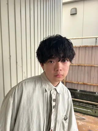 パーマ tote. 成瀬晃のヘアスタイル