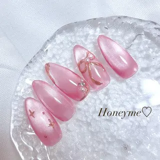 ネイル Honey me ❁⃘*.ﾟのネイルデザイン