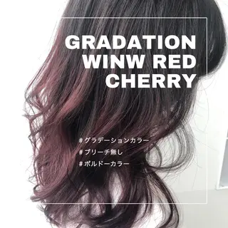 ミディアム カラー 推しカラー✨ オタク美容師ユウカのヘアスタイル
