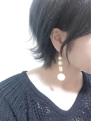 ショート パーマ 松澤 勇輝のヘアスタイル
