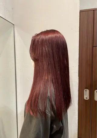 セミロング カラー ヘアアレンジ 脇野 茉優のヘアスタイル